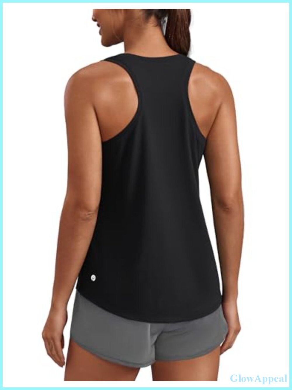 UPF 50+ Racerback Tank Top Quick Dry Workout Active Women